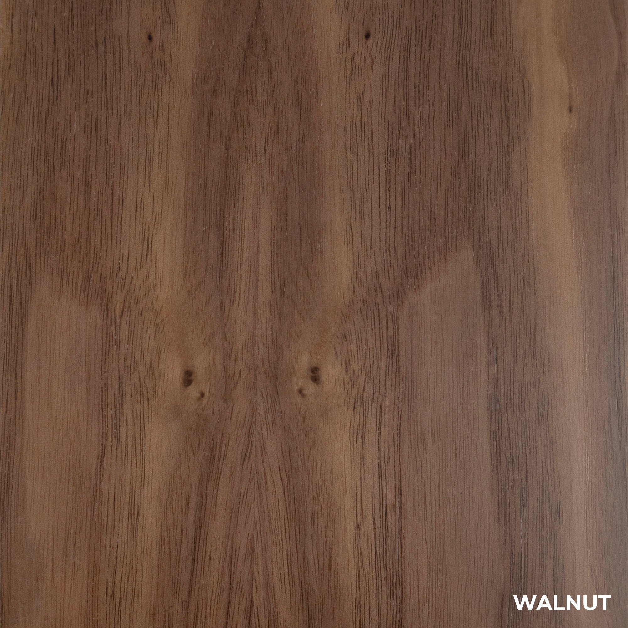 Authentic Walnut Wood Finish