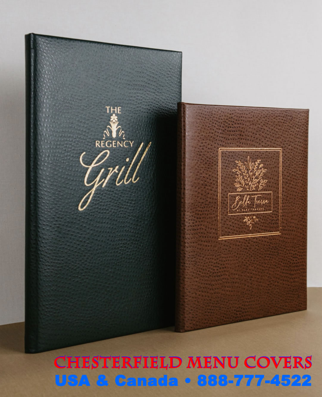 Chesterfield Menu Covers - Always Ask For MenuCoverMan.com to bet the job done right... and fast!!