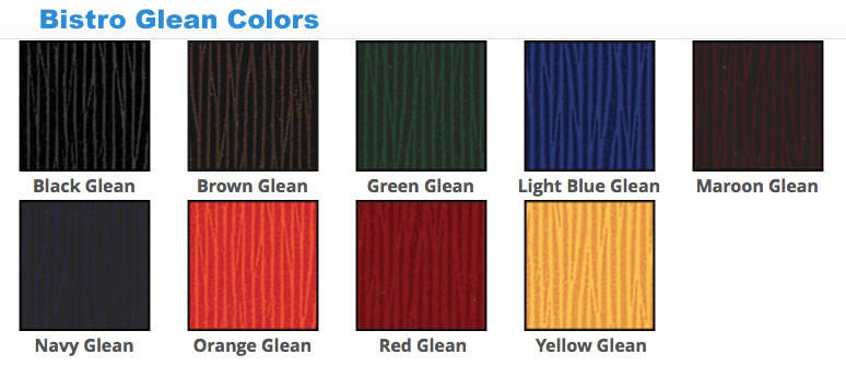 Bistro Glean Colors