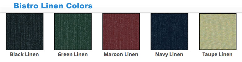 Bistro Linen Colors