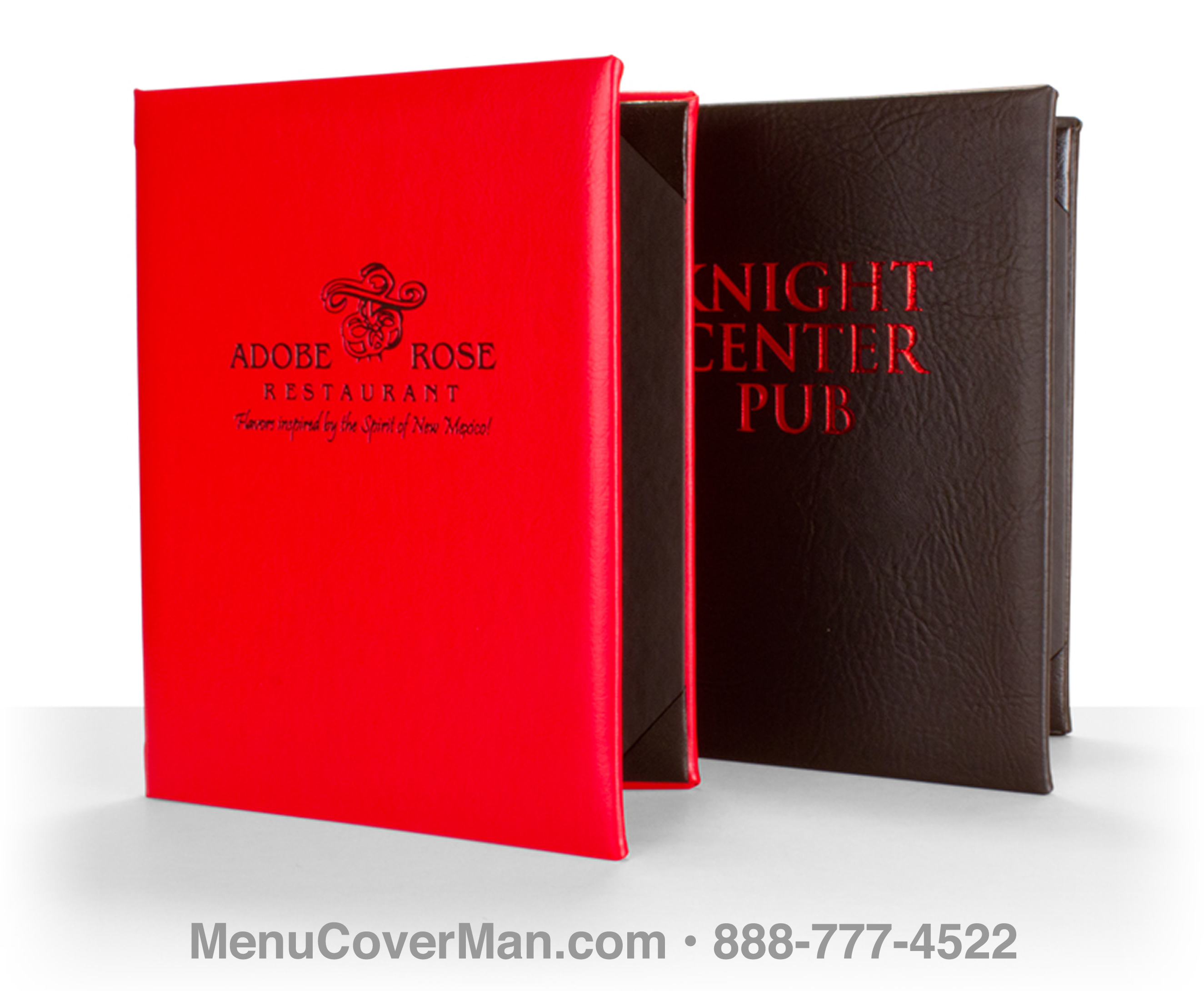 Soft Grain New York SteakhouseStyle Menu Covers •