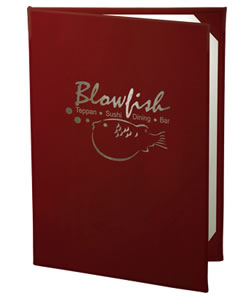 Oakmont menu covers.