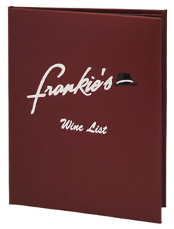 Oakmont casebound menu covers ship fast, blank or imprinted!