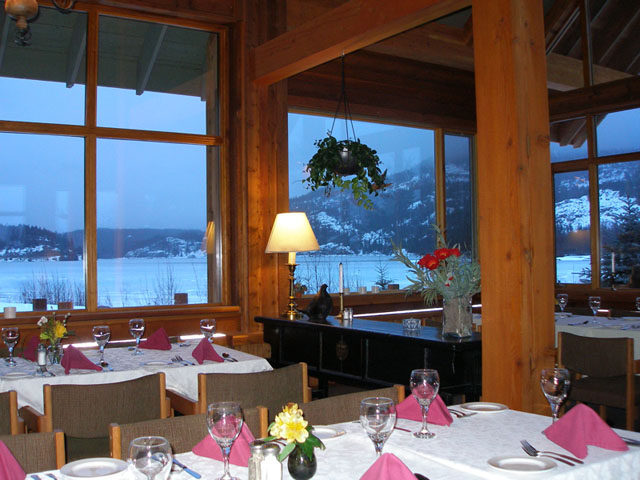 Restaurant being warmed by an eco-heater.