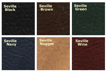 Seville Menu Cover Swatches