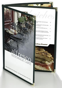 Simplicity BoxSTOCK menu covers are the lowest priced menu covers sold in North America.