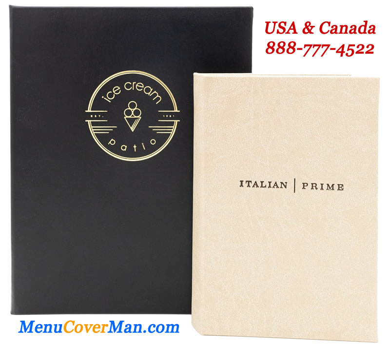 Evergreen Menu Covers from MenuCoverMan.com