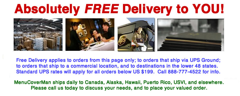 Free Shipping to your restaurant!