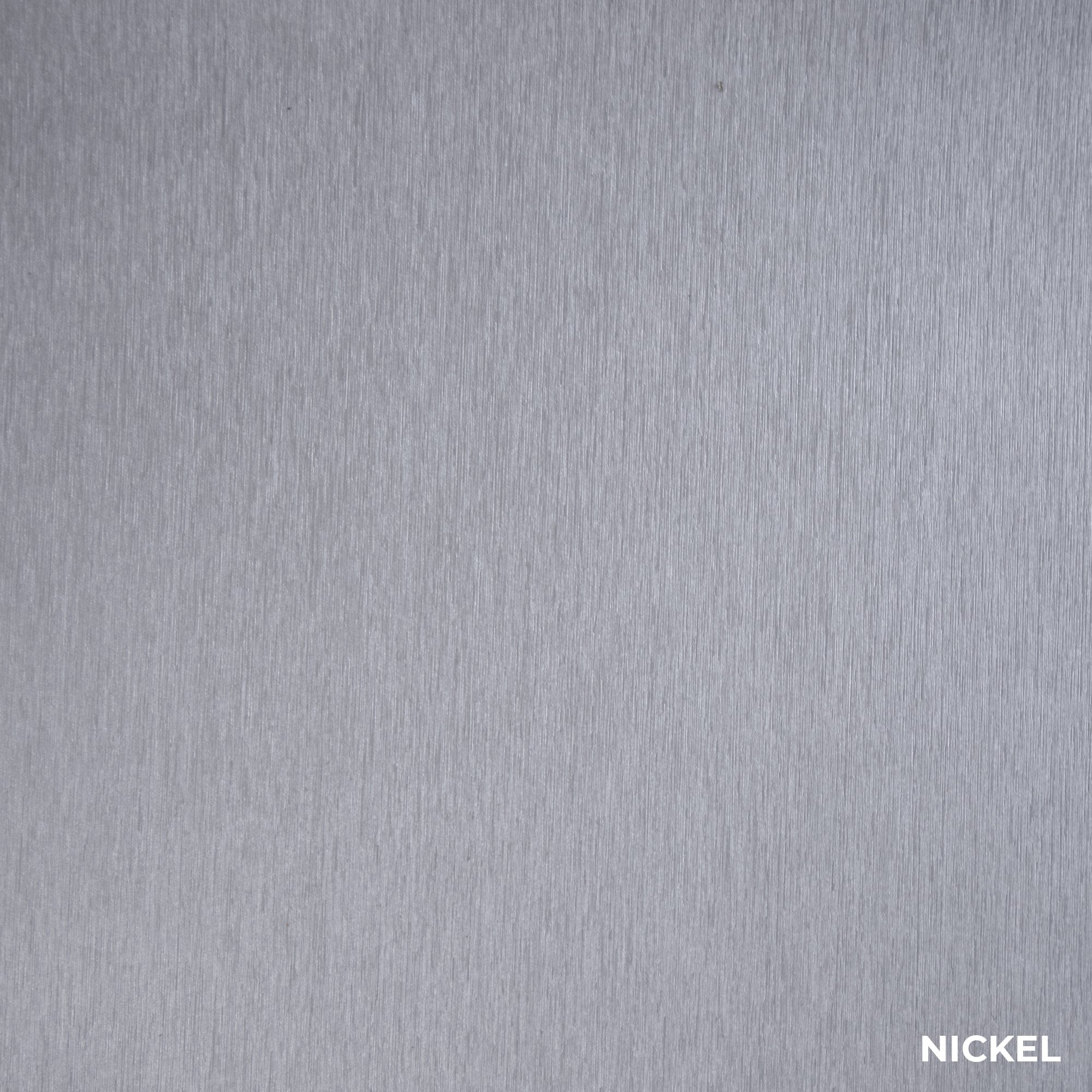 Nickel Menu Cover Finish