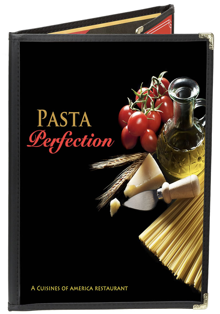 Pasta Perfection Menu Covers