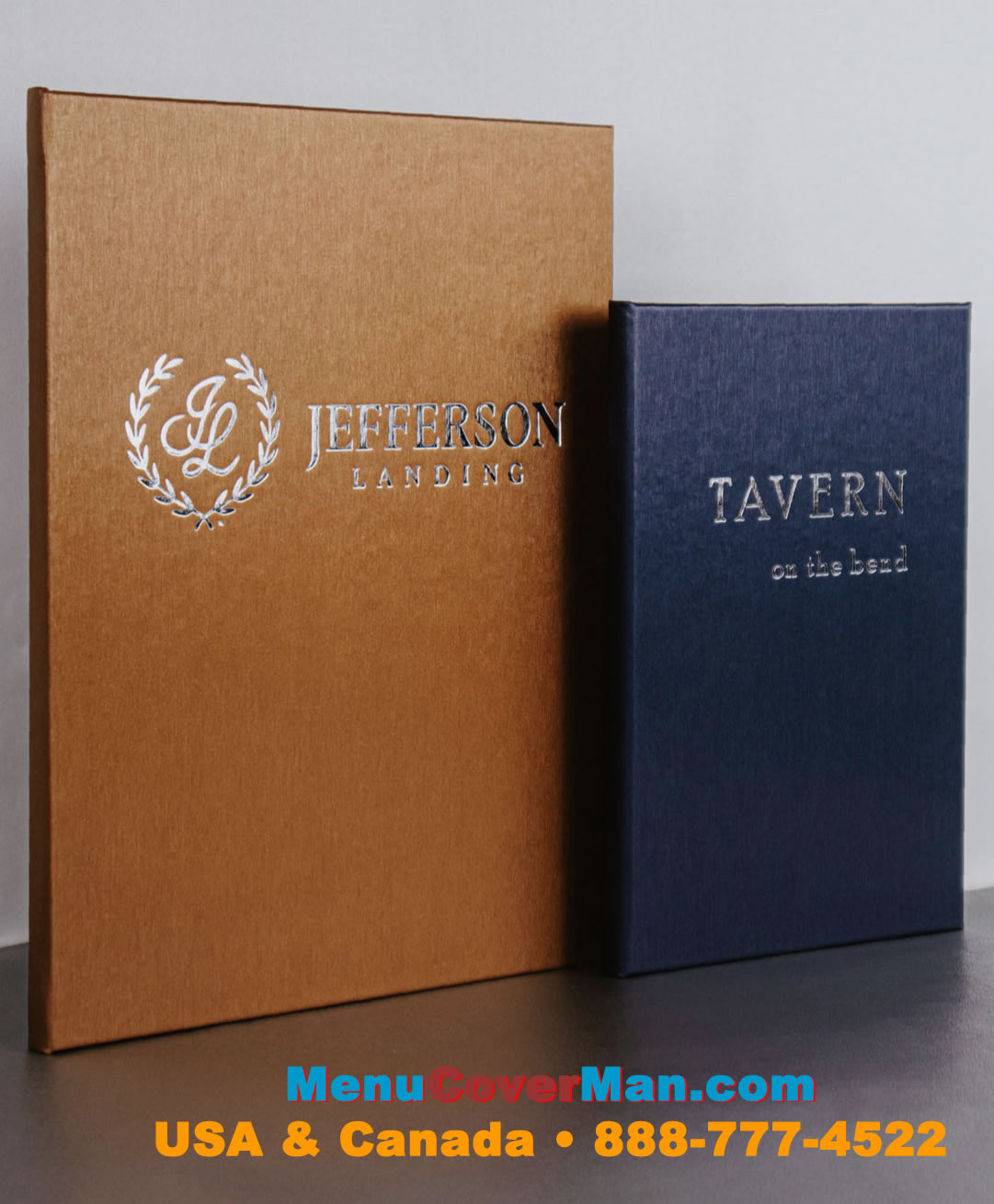 Sterling Menu Covers