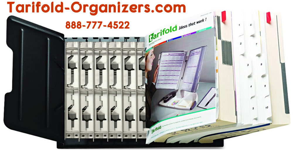 Tarifold Organizers - Catalog Racks