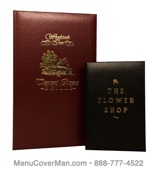 Augusta Spirals Menu Covers 