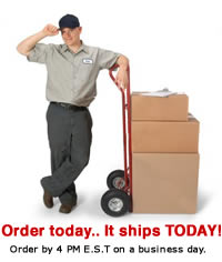 Fast delivery for your new menu covers.