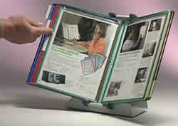 This wall-mounted Tarifold organizer places all frequently referenced information smartly & conveniently at your fingertips.
