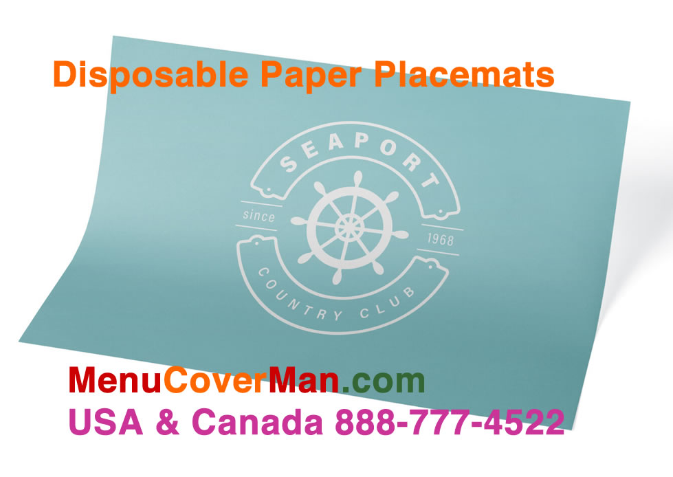 Imprinted Paper Placemat