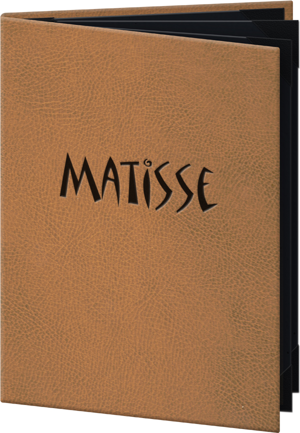 Sedona 6-view menu covers are an important addition to your restaurant's gourmet focus.