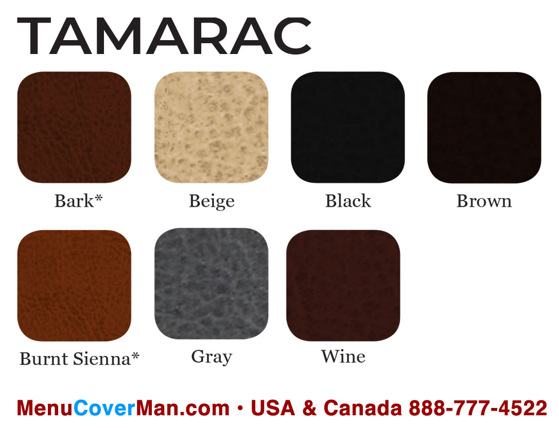 Tamarac Swatches