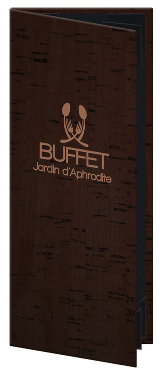 Chianti faux cork menu covers.