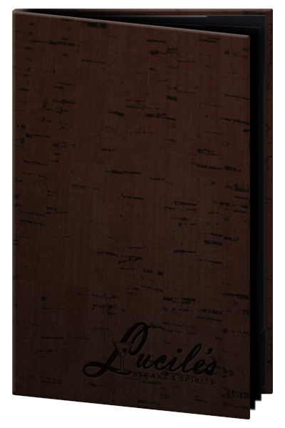 Chianti 6-view menu covers are an important addition to your restaurant's gourmet focus.
