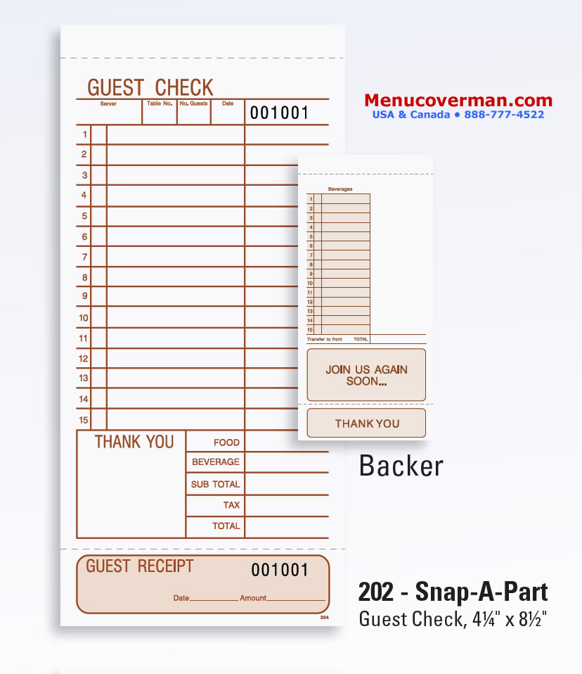 ennis guest check 202