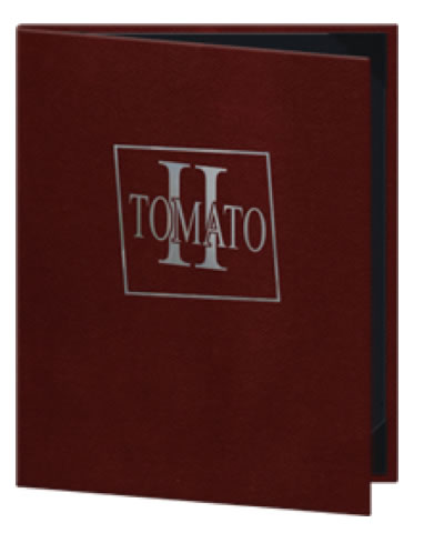 Tuxedo Genuine Leather Menu Covers