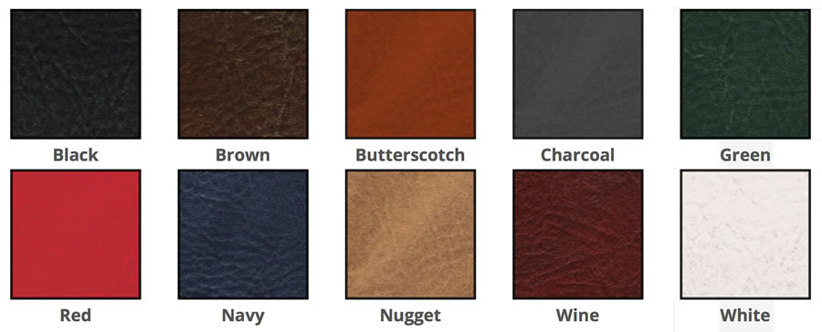 New York Steakhouse menu cover available finishes.
