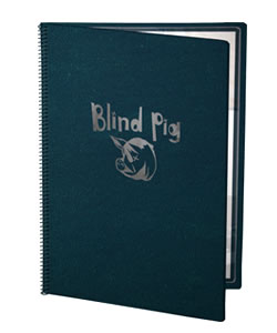 Pajco Spiral Bound Menu Covers.