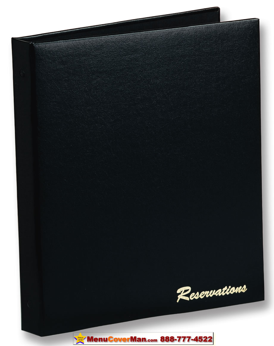 Restaurant reservations book.