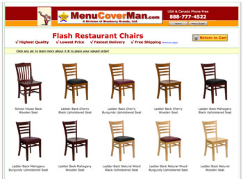 Restaurant Seating Website