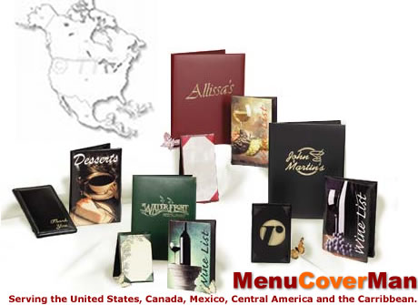 Canada menu covers.