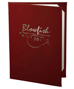 Oakmont menu covers.