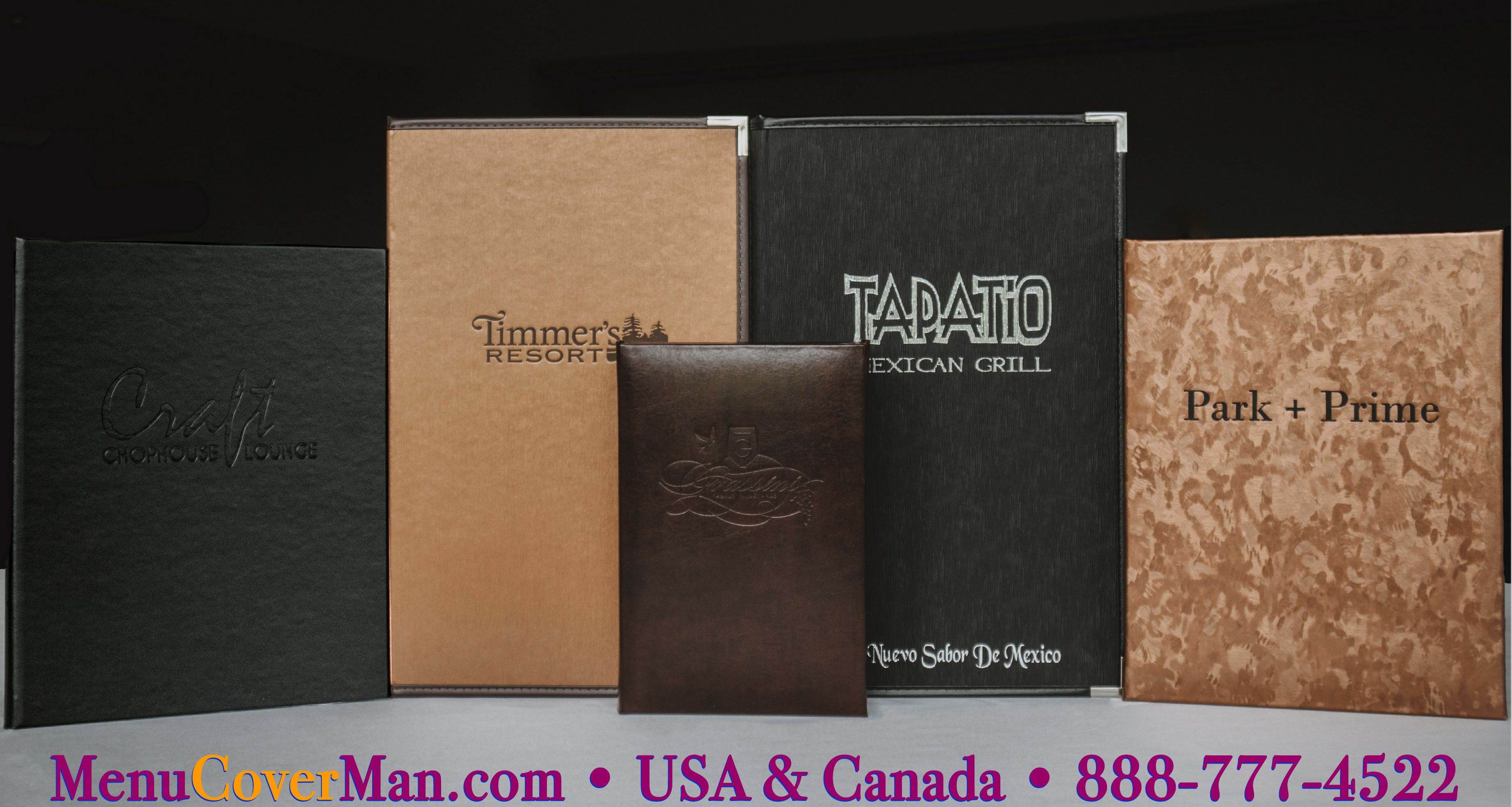 Menu Jackets from MenuCoverMan.com