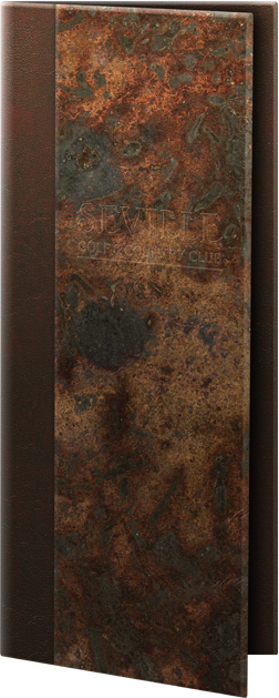 Patina Menu Covers 